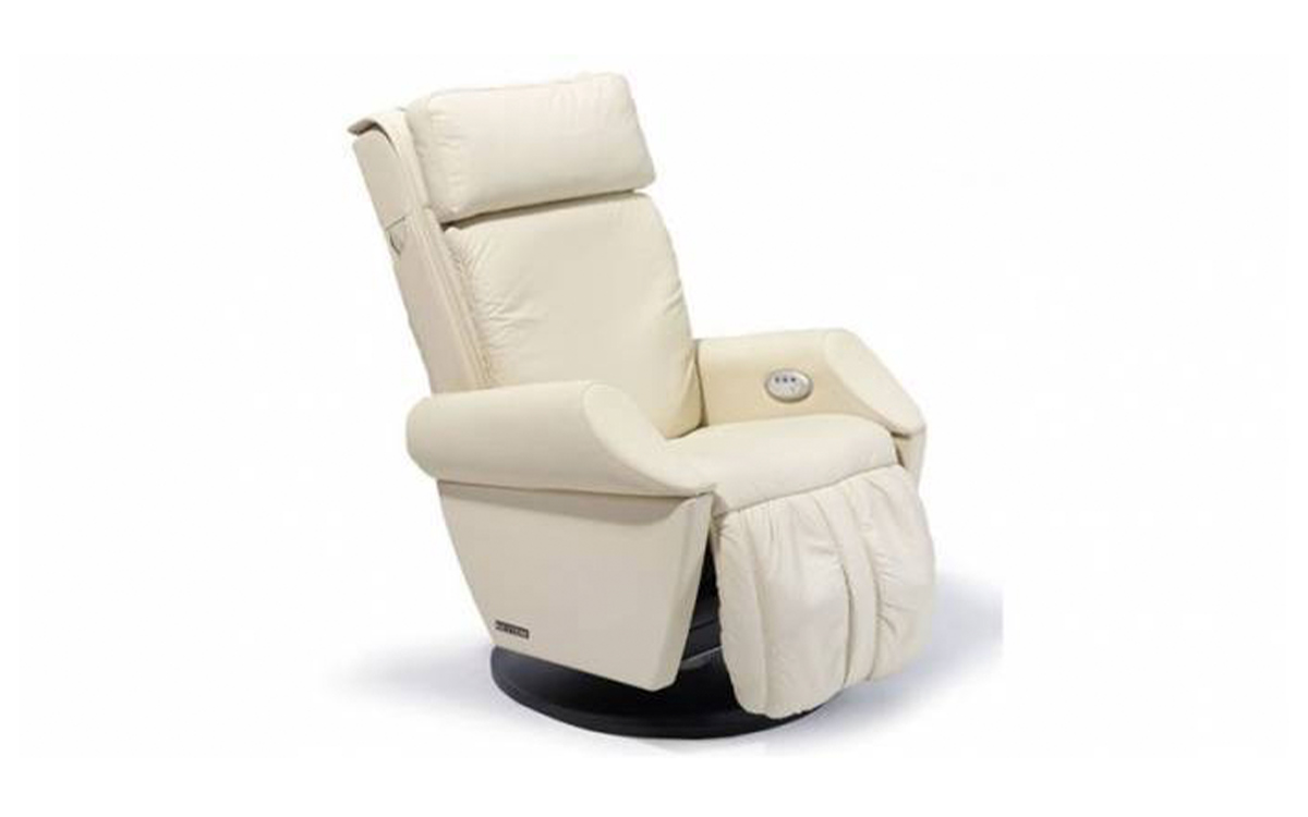 sillón de masaje Keyton Class SensorSpa elegante con brazos personalizables