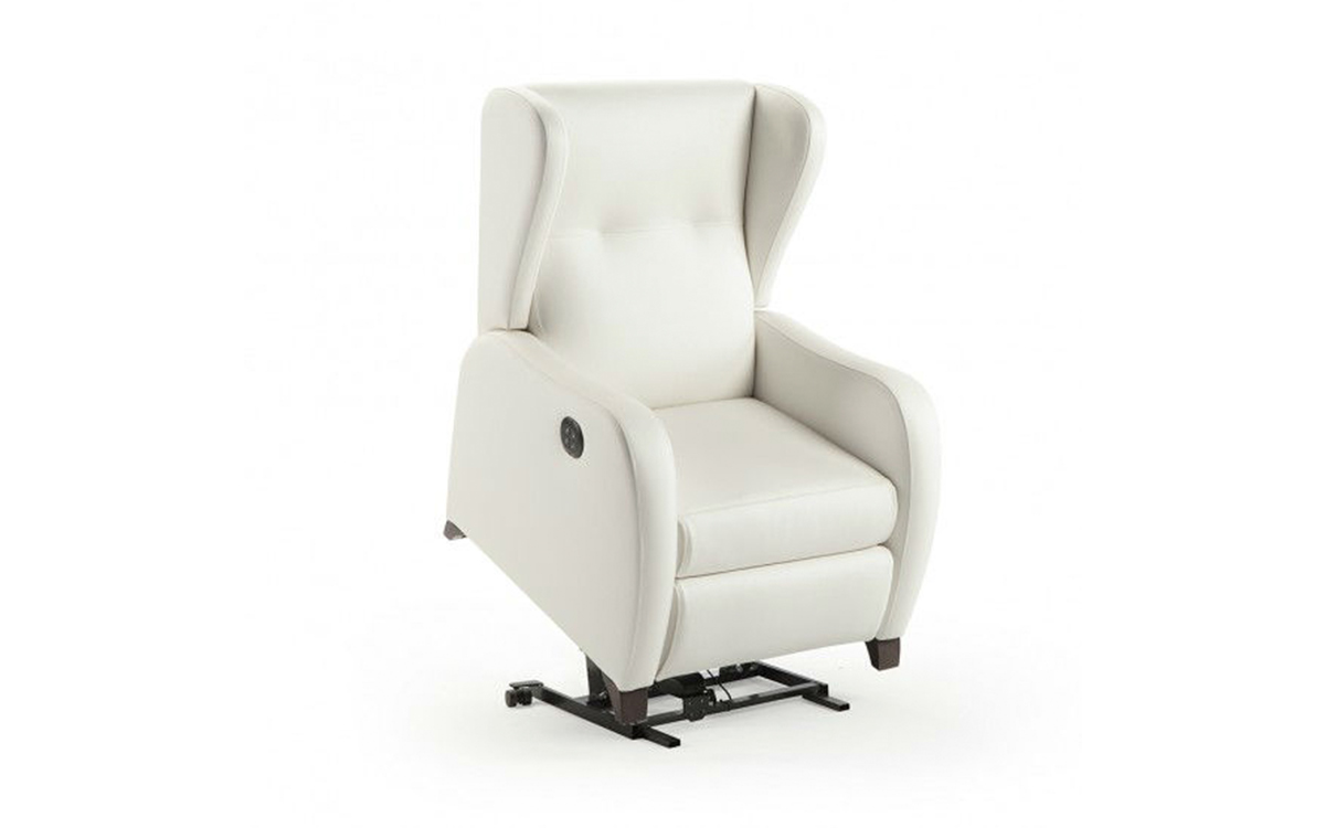 sillón reclinable elevapersonas con asiento ancho y gran comodidad
