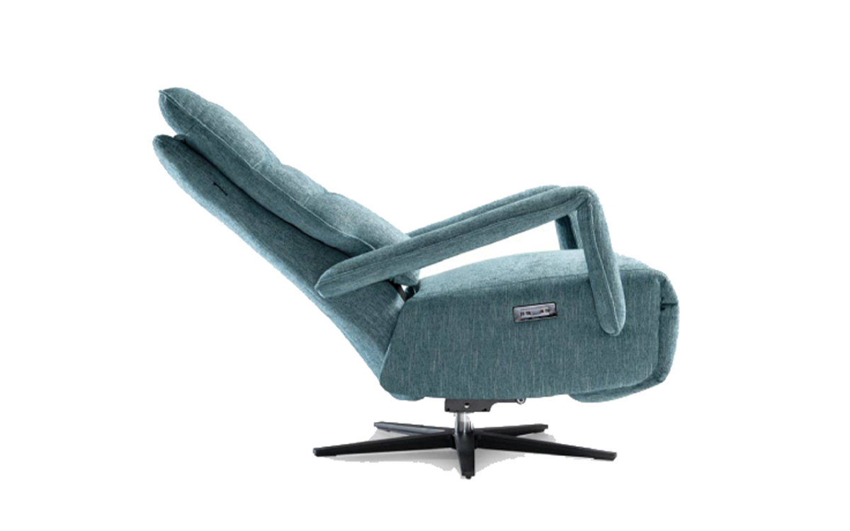 sillón relax gravity zero con motor eléctrico y cabezal regulable