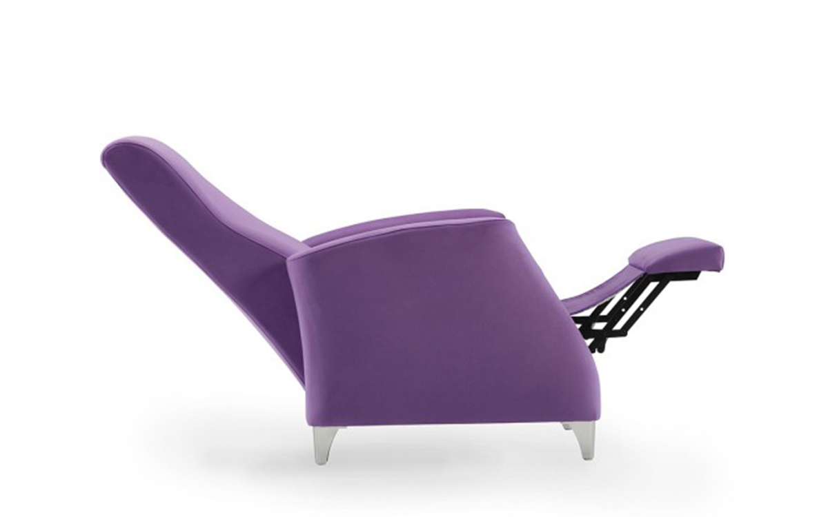 sillón relax reclinable sencillo ergonómico con asiento cómodo