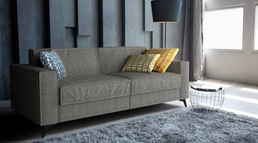 sofa cama de diseno moderno azul
