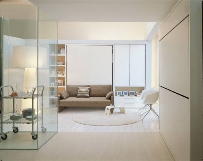 Muebles cama verticales de matrimonio