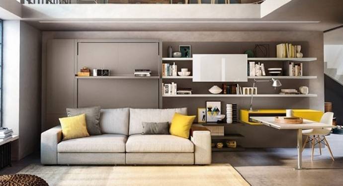8 ideas de decoración para apartamentos de una única estancia