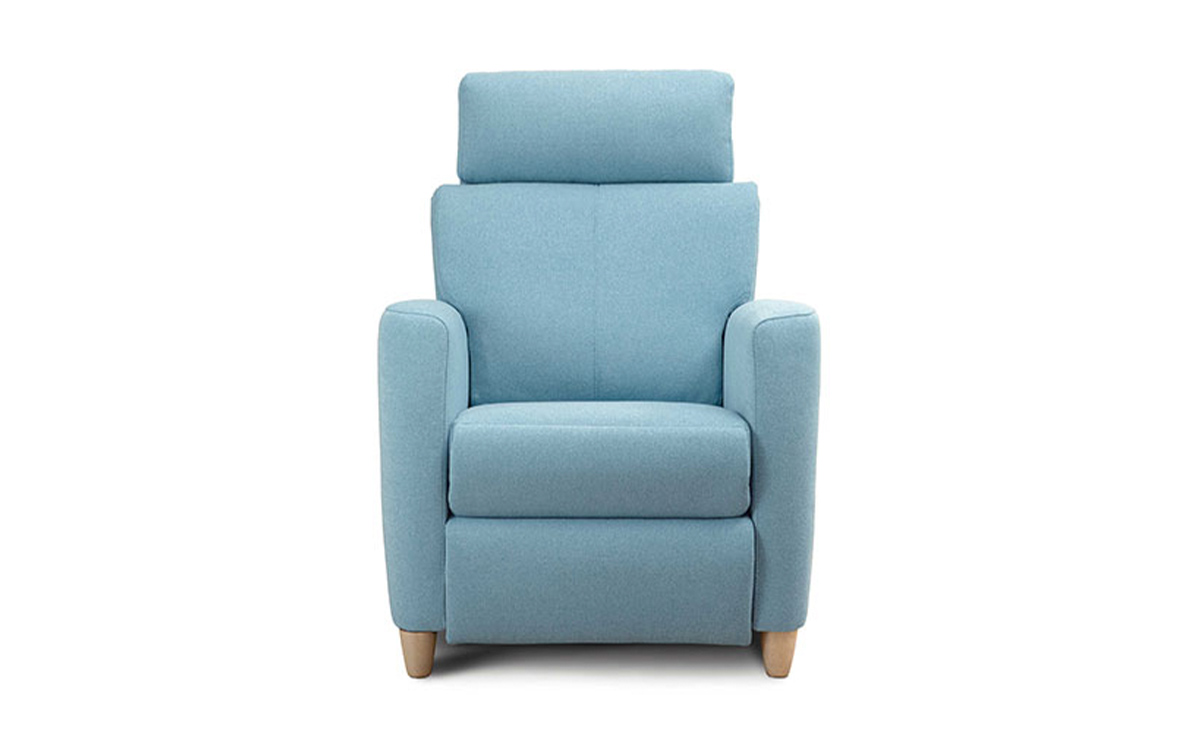 sillón relax elevable muy cómodo con cabezal ajustable y sistema elevapersonas