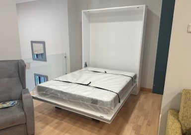 Cama abatible de 150cm de gran calidad y excelente terminación - Imagen 2