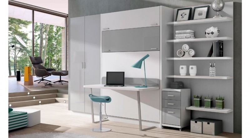 sofa cama con escritorio