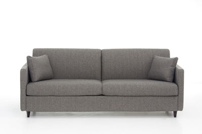 sofá cama horizontal ideal para ocupar poco espacio delante