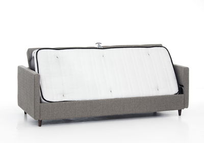 sofá cama horizontal abriéndose
