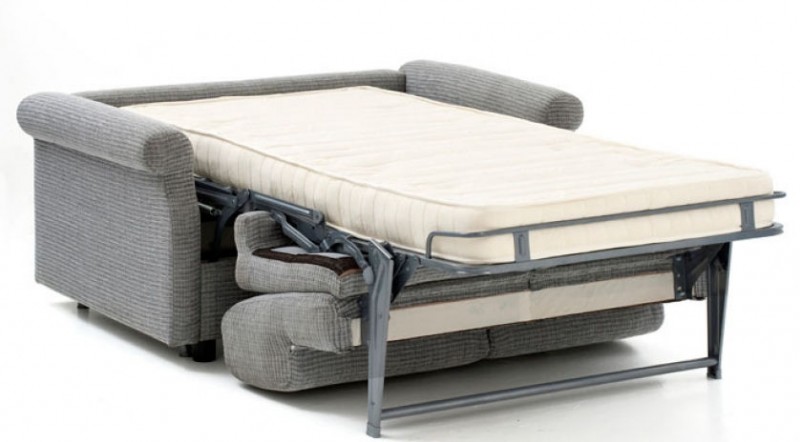 sofá cama individual abierto