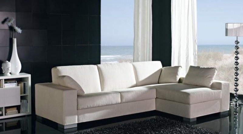 sofá cama con chaise longue muy cómodo